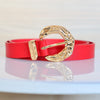 Correa rojo para mujer BELT7-Z390