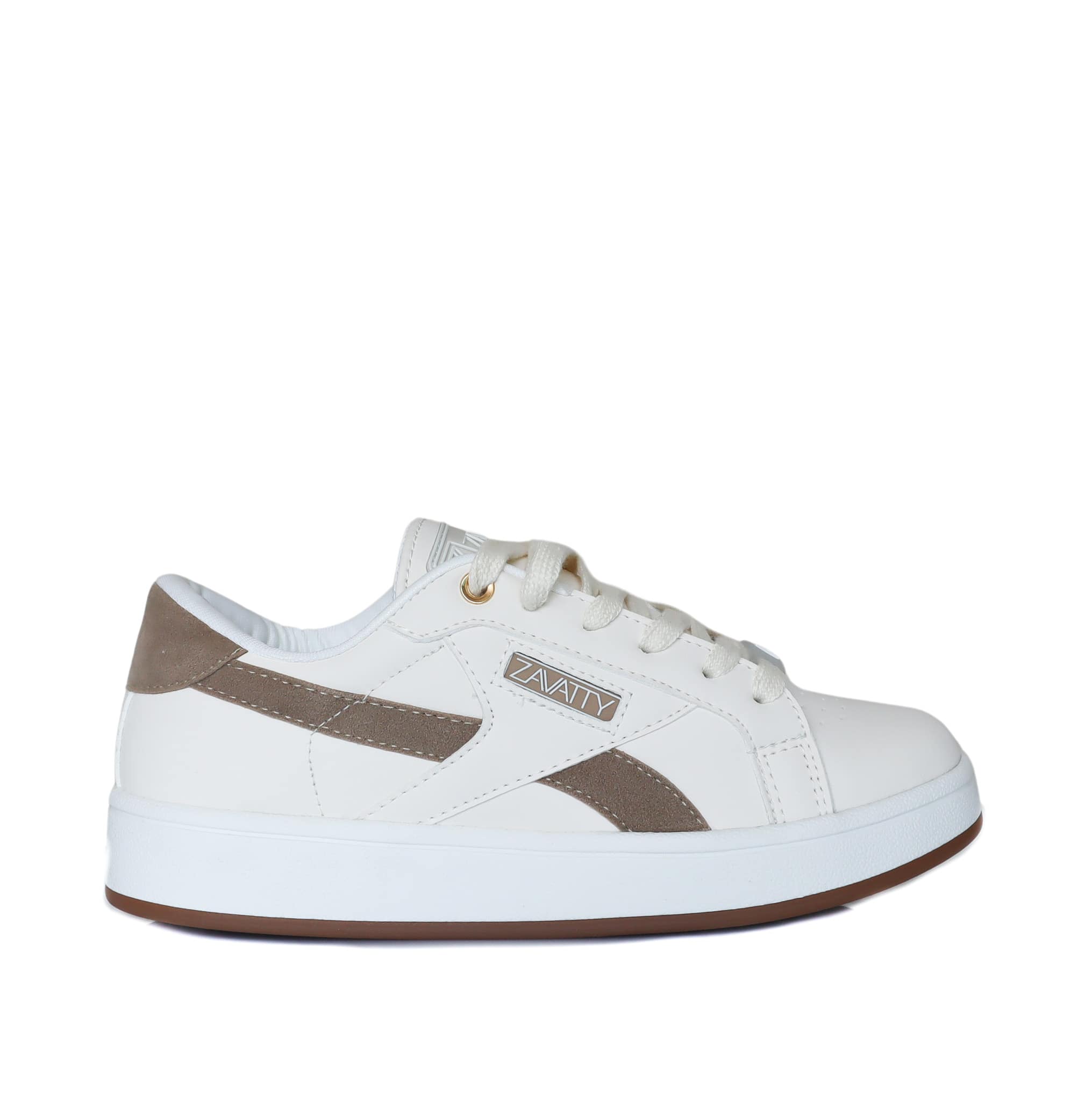 Tenis beigexcamel para mujer 205-Z273